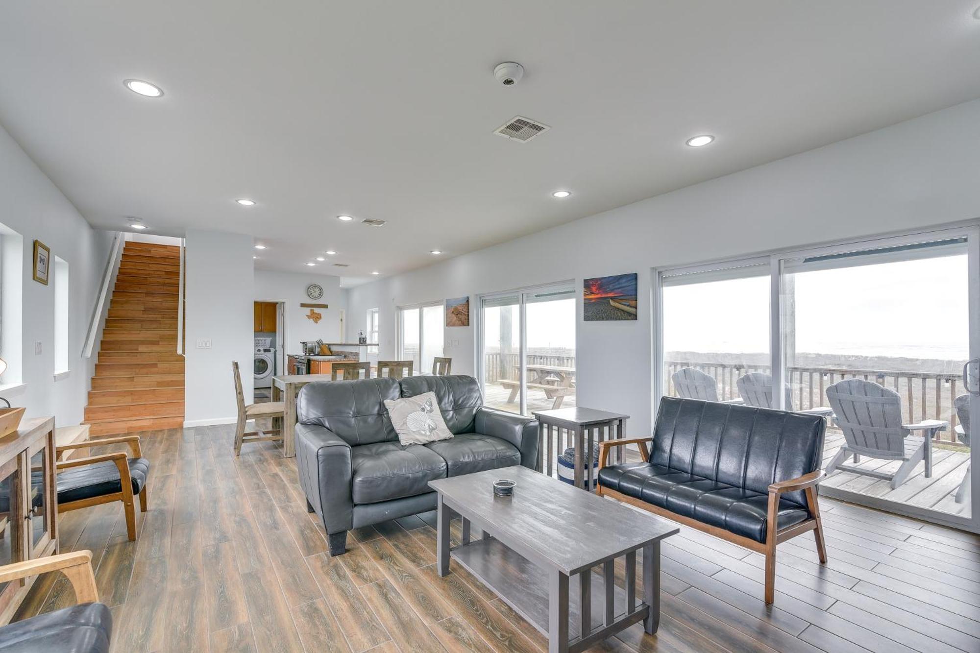 Ocean-View Surfside Home With Boardwalk To Beach! Surfside Beach Zewnętrze zdjęcie