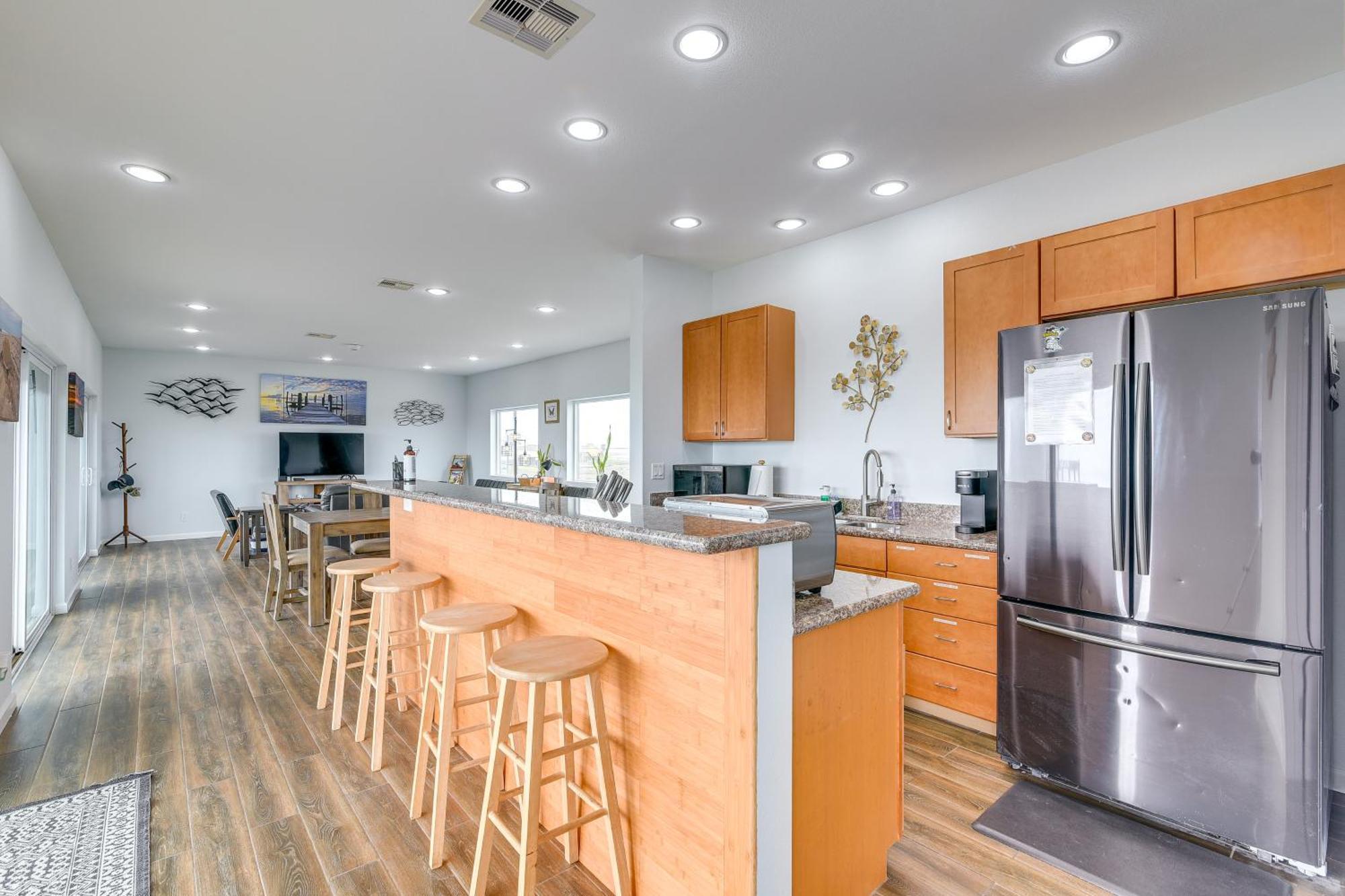 Ocean-View Surfside Home With Boardwalk To Beach! Surfside Beach Zewnętrze zdjęcie