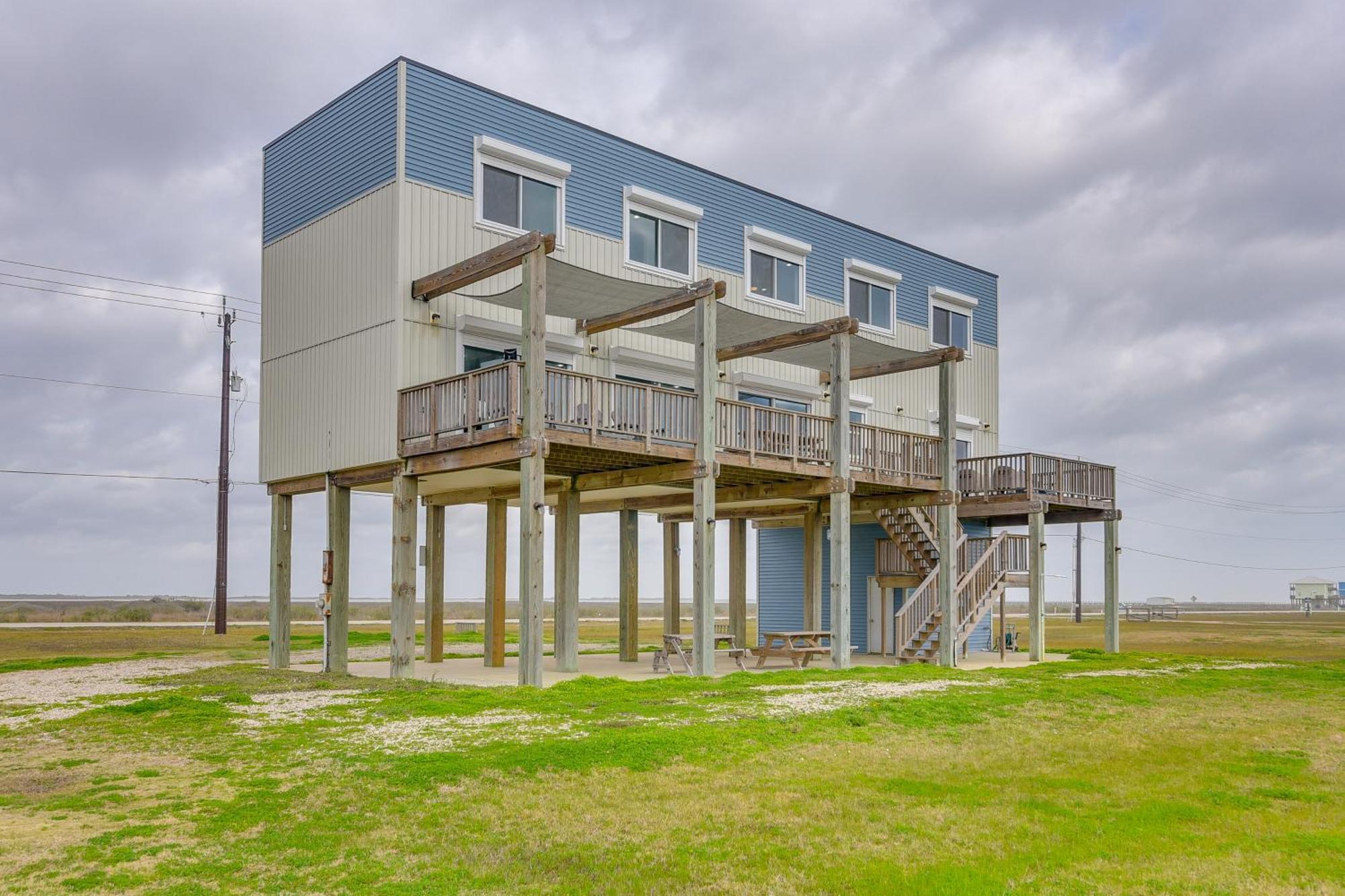Ocean-View Surfside Home With Boardwalk To Beach! Surfside Beach Zewnętrze zdjęcie