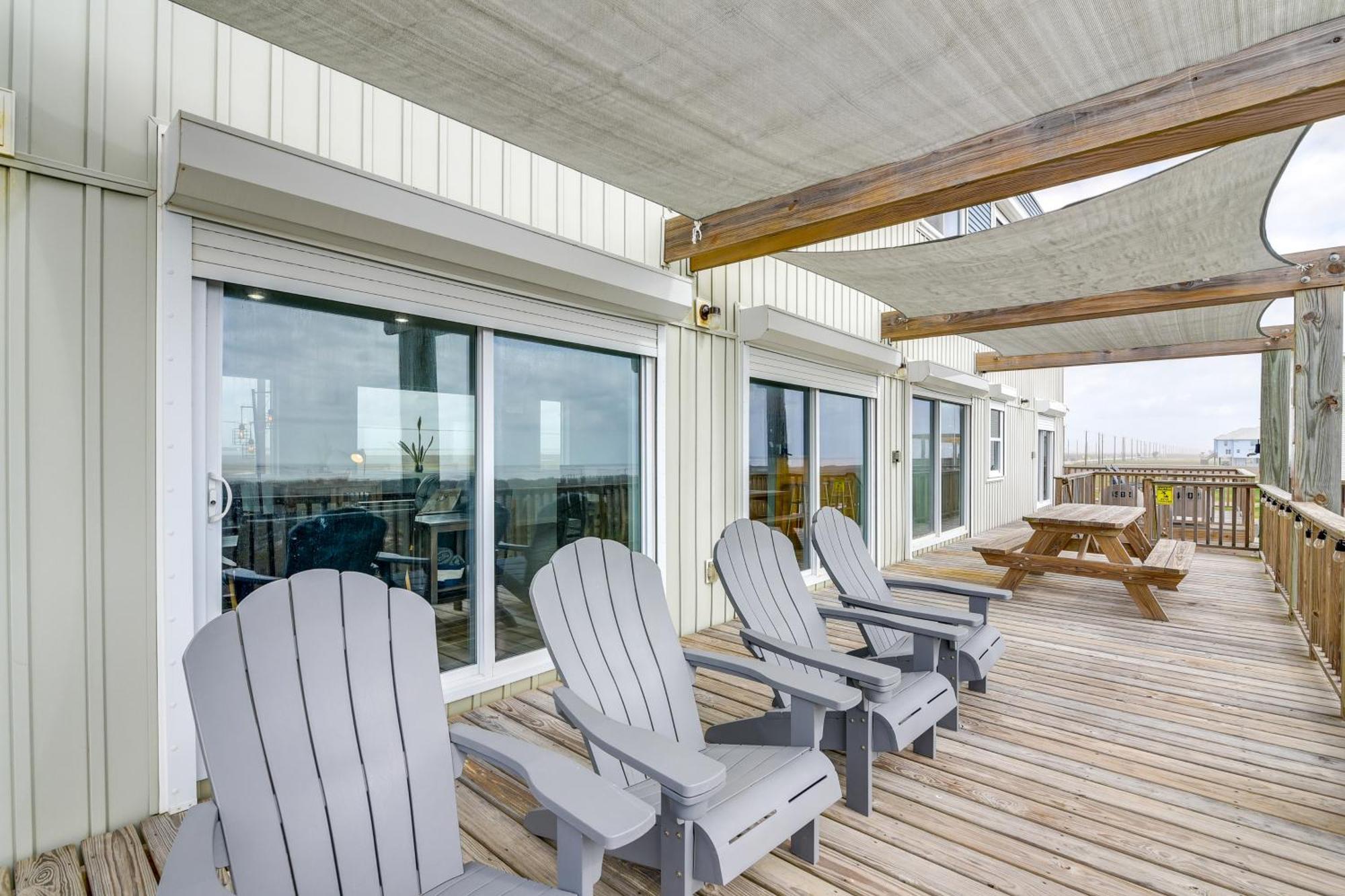 Ocean-View Surfside Home With Boardwalk To Beach! Surfside Beach Zewnętrze zdjęcie