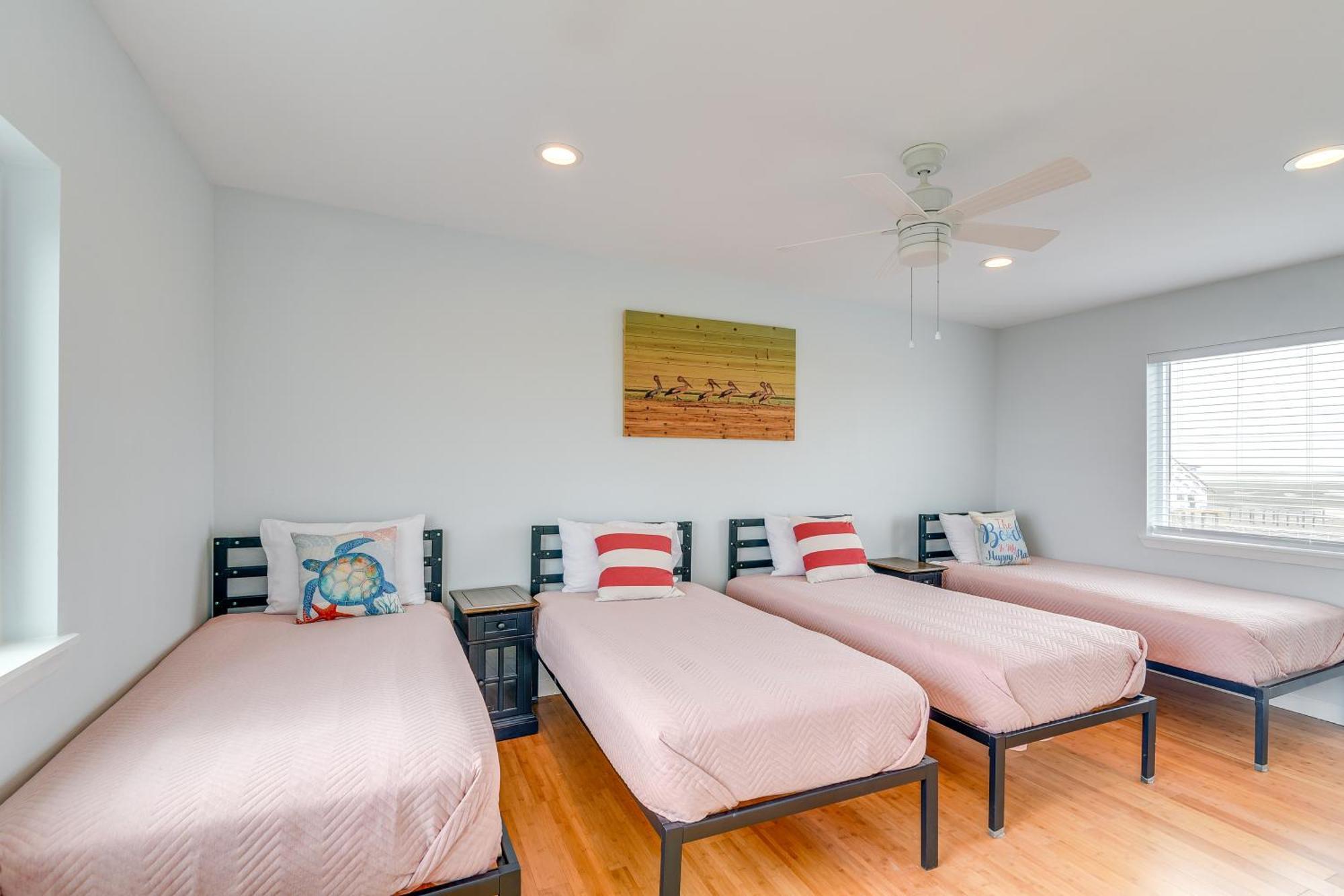 Ocean-View Surfside Home With Boardwalk To Beach! Surfside Beach Zewnętrze zdjęcie