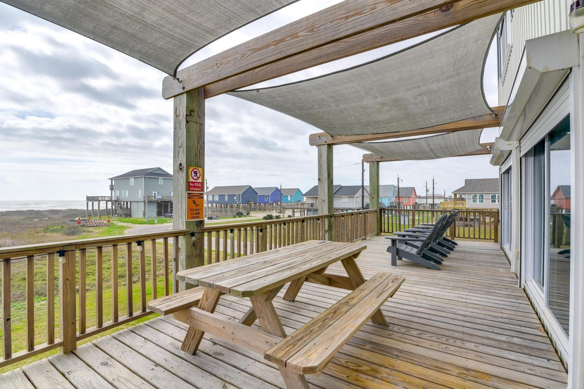 Ocean-View Surfside Home With Boardwalk To Beach! Surfside Beach Zewnętrze zdjęcie